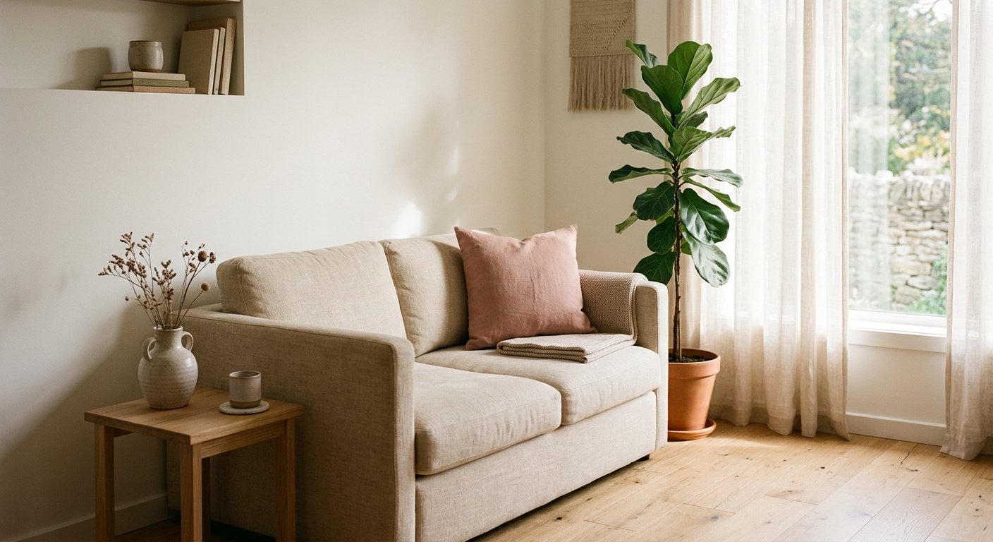 A serene boutique therapy room